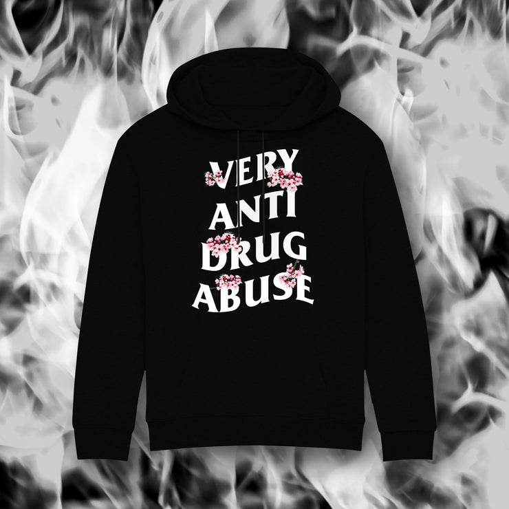 Anti Drug (floral hoodie)