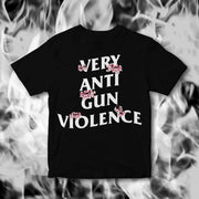 Anti Gun (floral tee)