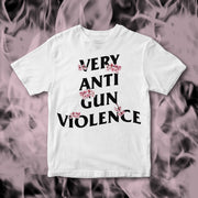 Anti Gun (floral tee)