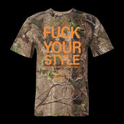 FYS statement camo tee