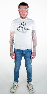 White logo T-shirt